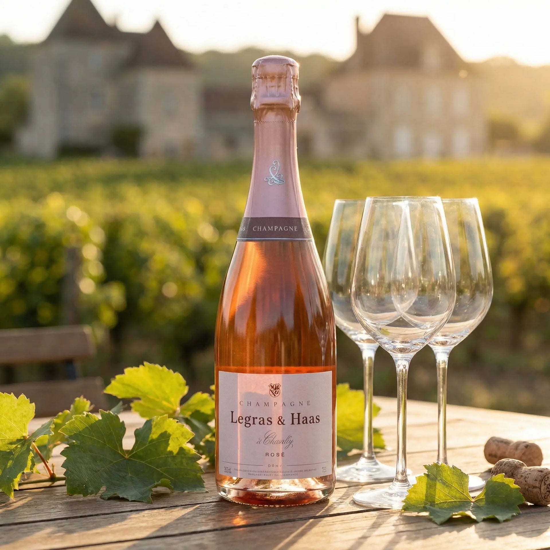 Champagne Legras & Haas Intuition Brut ROSÉ | 0.75 l Santos Gourmet