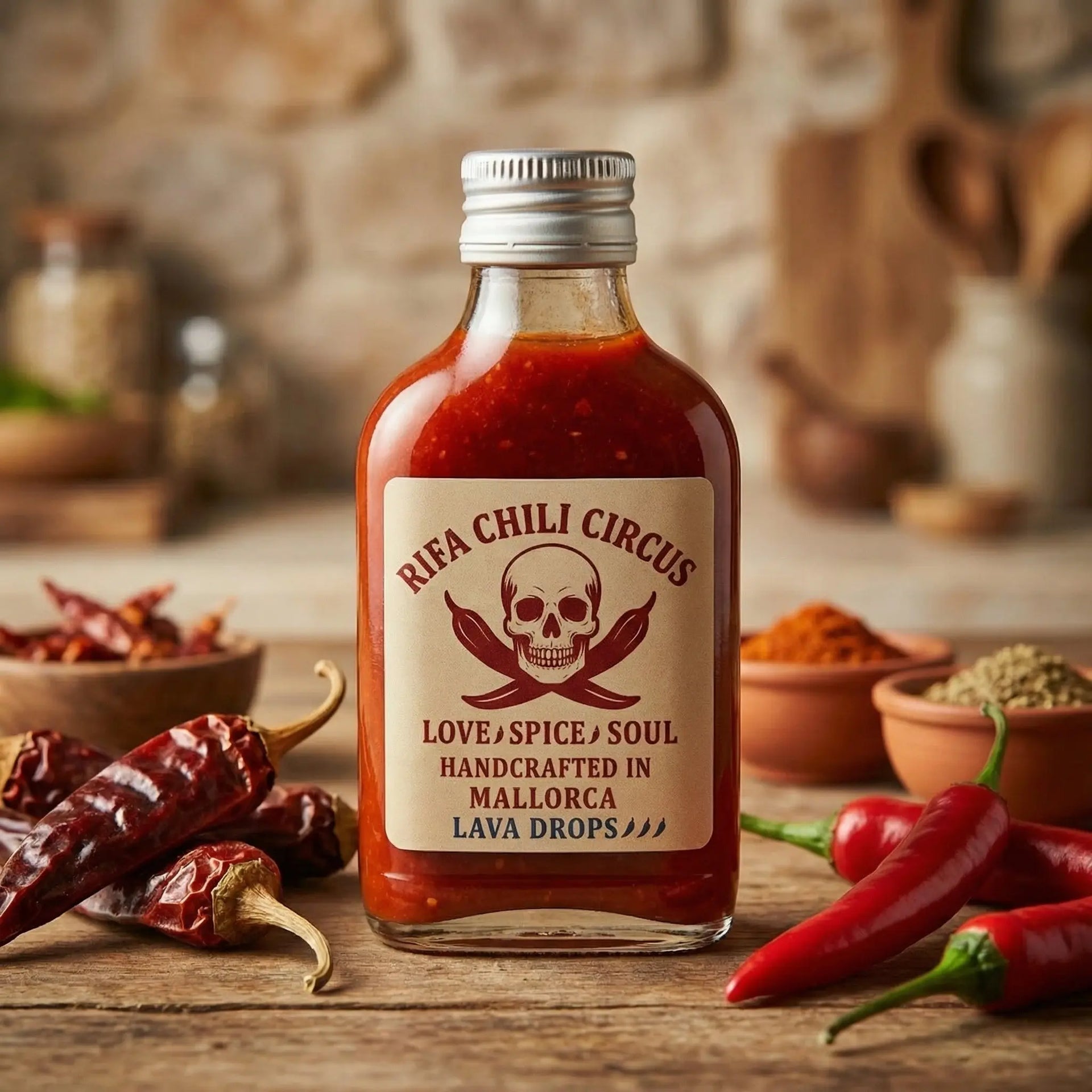 RIFA CHILI CIRCUS LAVA DROPS Santos Gourmet