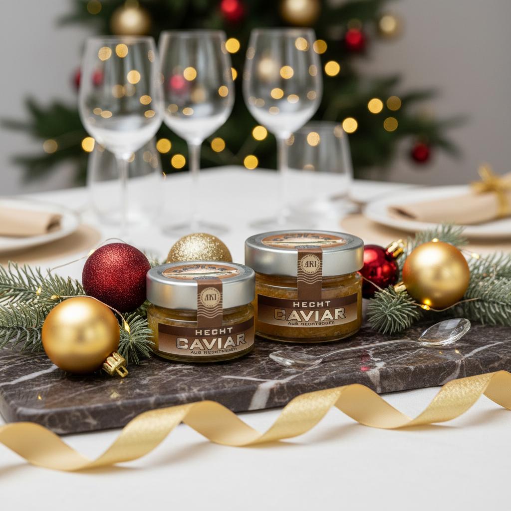 AKI Pike Caviar - Premium Quality, Golden Yellow, Affordable Luxury for Special Occasions Santos Gourmet