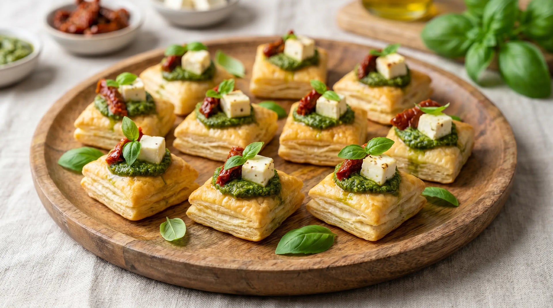 pesto feta bites (10pcs) from santos gourmet Santos Gourmet