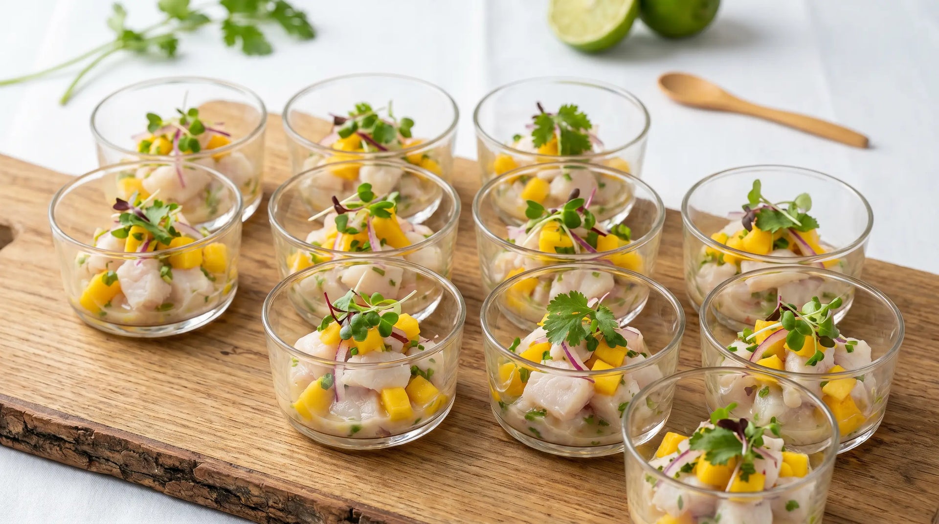 premium ceviche Mango (10pcs) from santos Gourmet Santos Gourmet