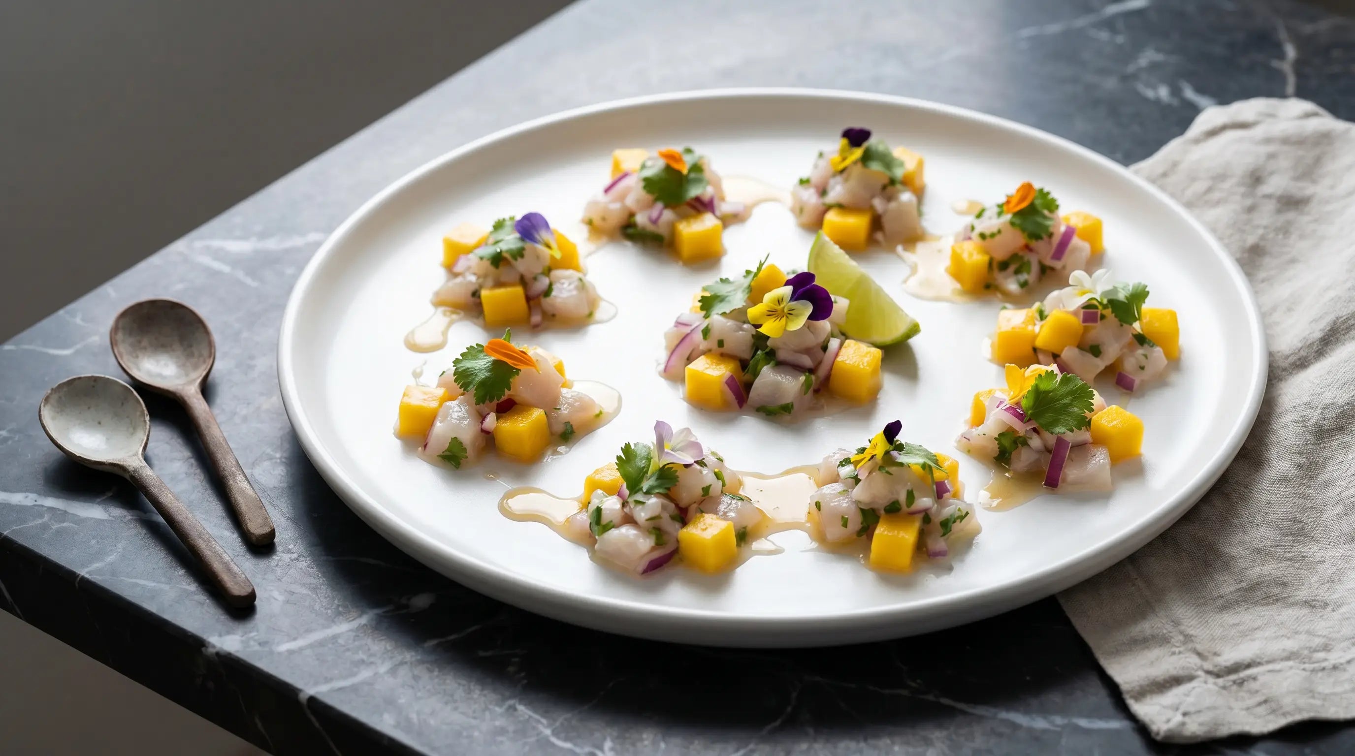 premium ceviche Mango (10pcs) from santos Gourmet Santos Gourmet