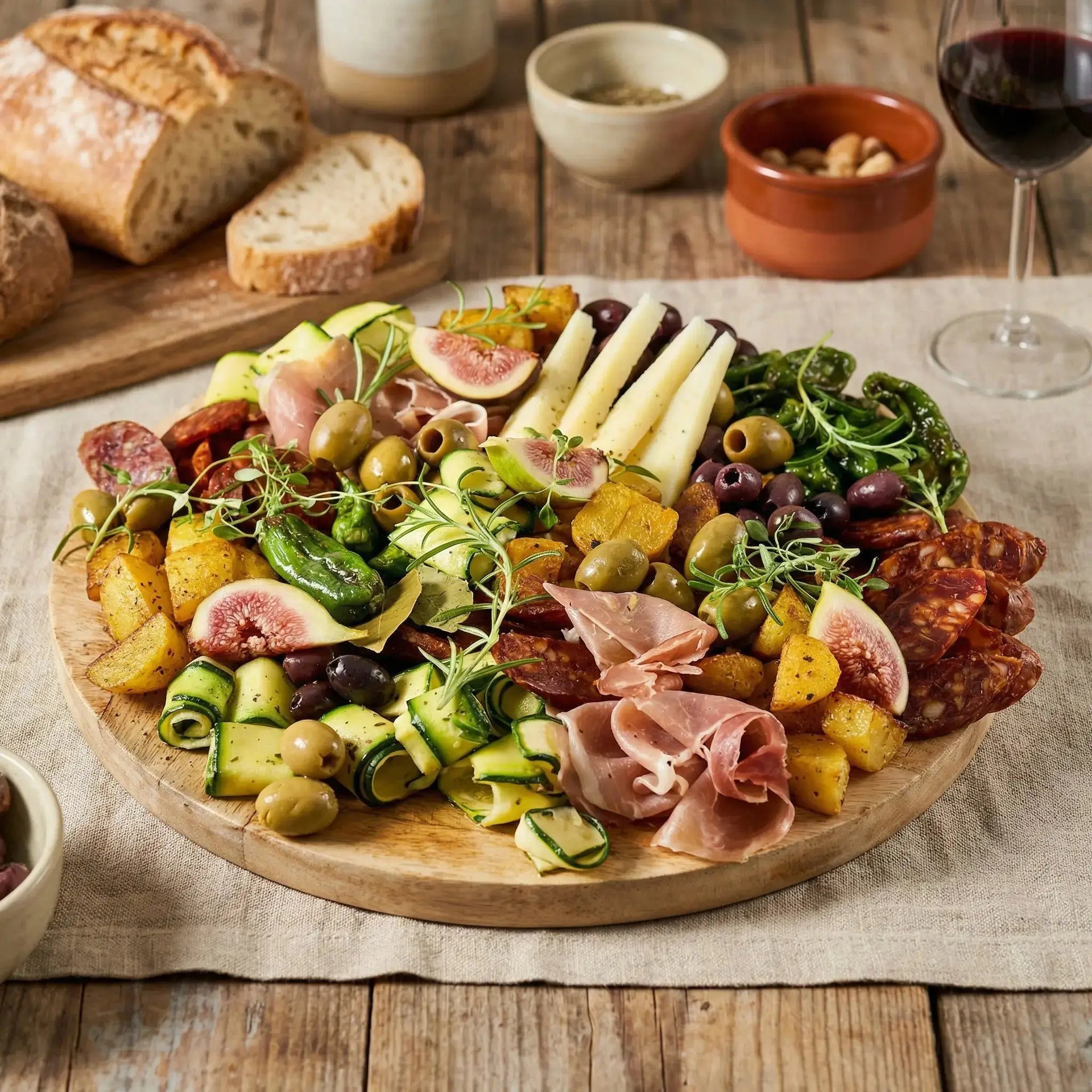 spanish tapas plate by santos gourmet Santos Gourmet