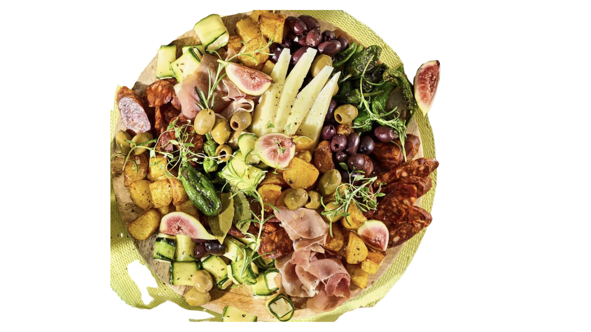 spanish tapas plate