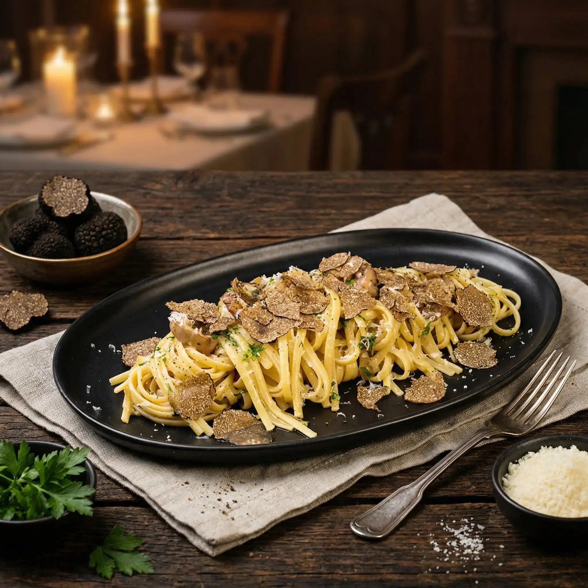 truffle pasta Santos Gourmet