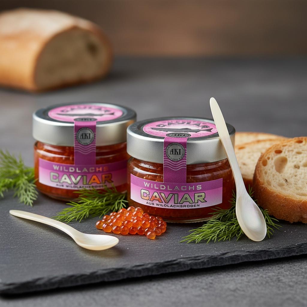 Wild Salmon Caviar Santos Gourmet